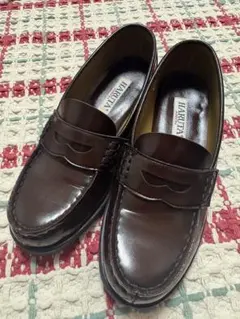 HARUTA ブラウン ローファー