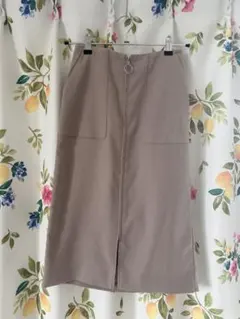 NATURAL BEAUTY BASIC ベージュ タイトスカート XS