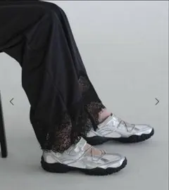 【新品】スニーカー サンダル 別注FILA ECHAPPE VCV2シルバーのサムネイル