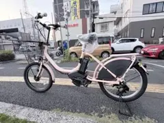 ZK4172 電動自転車 ブリヂストン アンジェリーノ 子供乗せ 20インチ