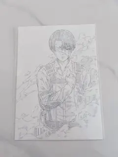進撃の巨人 リヴァイ イラストカード