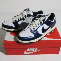 27.5cm NIKE WMNS DUNK LOW PRM MIDNIGHT