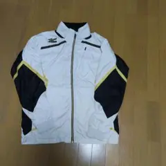 Mizuno Pro ホワイト/ブラックジャケットOサイズのサムネイル