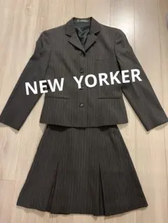 美品　New Yorker ウール100% 秋冬　上下セットのサムネイル