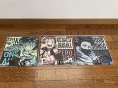 僕のヒーローアカデミア タオル3枚セット一番くじG賞　緑谷出久　お茶子　心操人使