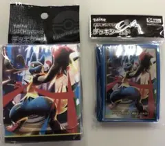 新品未開封 ポケモンカードゲーム　デッキシールド デッキケース　メガルカリオ