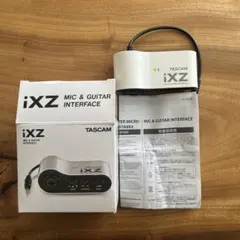 TASCAM iXZ マイク＆ギターインターフェイス 本体