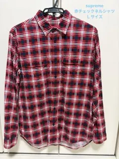 2026年最新】supreme ネルシャツ lの人気アイテム - メルカリ