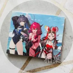 ホロライブ ホロナツ キャンバスボード エリザベス ジジ セシリア