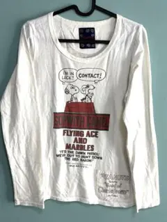 OLD BETTY'S スヌーピー長袖Tシャツ　古着のサムネイル