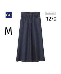 1270 美品 GU ジーユー デニムマキシスカート