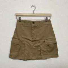 GU ローウエスト カーゴミニスカート S