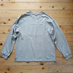 GU 長袖カットソー グレー Mサイズのサムネイル