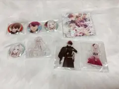 餡ブレラ グッズセット 缶バッジ ステッカー ウェスカー アクリルスタンド 餡ブレラ グッズセット ステッカー ウェスカー アクリルスタンド