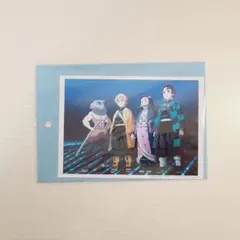 新品◆ 鬼滅の刃 場面写ブロマイドくじ 遊郭 炭治郎 禰豆子 善逸 伊之助 OP