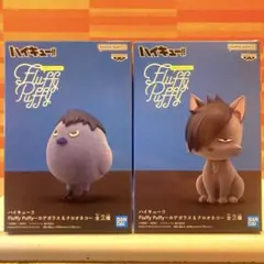ハイキュー‼︎ Fluffy Puffy フィギュア カゲガラス ＆ クロオネコ