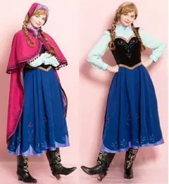 シークレットハニー 雪山アナ マント 帽子 手袋セット Dハロ仮装