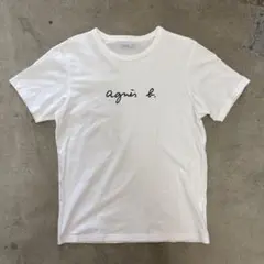 agnès b. ホワイト Tシャツ