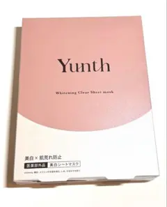 Yunth　ホワイトニングシートマスクx6枚 1箱 新品