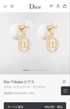 Dior Tribal ピアス