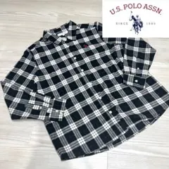U.S. POLO ASSN. チェック柄長袖シャツ