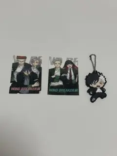 ウィンブレ展 入場者特典ステッカー & カプセルラバーマスコット2 桜遥