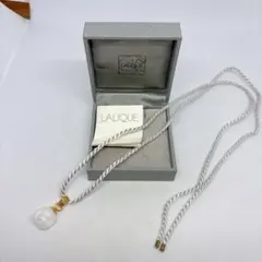 ラリック ミュゲ すずらん ネックレス クリスタルガラス LALIQUE ラリック ミュゲ スズラン ペンダント ネックレス