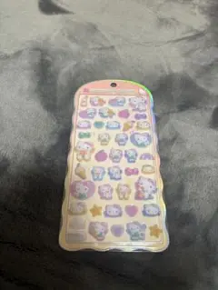 コットンパフィーシール　キティ