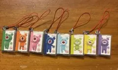 ブルボン　プチクマ　豆本　ストラップ