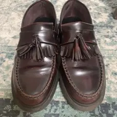 ドクターマーチン　ADRIANタッセル付きローファー ダークブラウン