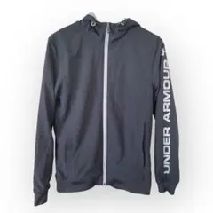 UNDER ARMOUR ダークグレー ウィンドブレーカー SM