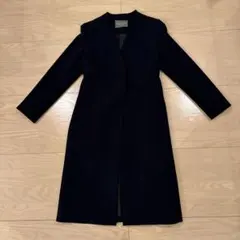 ユナイテッドアローズ ウエストリボン付きネイビーコート