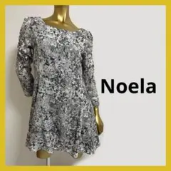 【4167】Noela フレア ワンピース F グレー