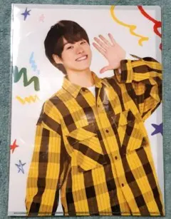 大橋和也くん なにわ男子 クリアファイル