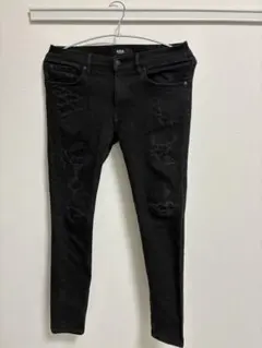 AZUL by MOUSSY ブラック スキニーパンツ Lサイズ