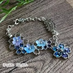 【337】桜バッグチャーム+宵闇