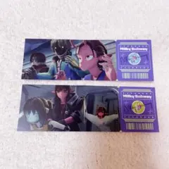 ミルキーサブウェイ　トレーディング 列車チケット風カード