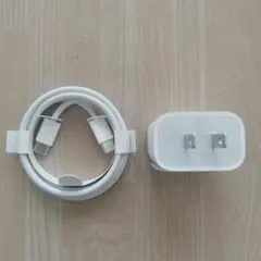 【Apple純正】20W急速充電器＆TYPECケーブル アダプターセット
