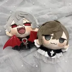 10~20cmぬい服 チャーム付き悪魔マント にじぱぺ にじぬい着用◎