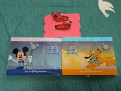 東京ディズニーリゾート 25周年 メモ用紙とヘアゴムセット