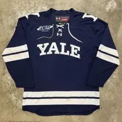 古着 アンダーアーマー YELE イエール ホッケーシャツ M