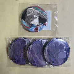 叶 dmm カプくじ 缶バッジ 4点