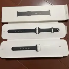 Apple Watch用 ブラック スポーツバンド 40mm
