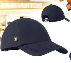 Louis Vuitton モノグラム キャップ ブラックのサムネイル