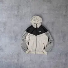 NIKE ウインドランナー ナイロンジャケット フーディー バイカラー M