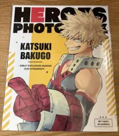 爆豪勝己 HEROES PHOTO BOOK ヒロアカ展 原画展　ポストカード