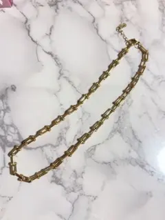 ハードウェア　ゴールド メタル ネックレス