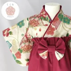 K a y o様専用ページ　リボンヘアバンド　和風ソックス（ベニアカ）