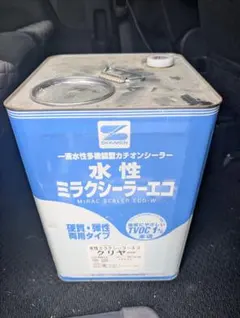 水性ミラクシーラーエコ クリヤー SK化研 未開封 未使用 1缶 - メルカリ