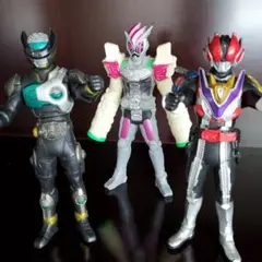 仮面ライダー フィギュア 3体セット